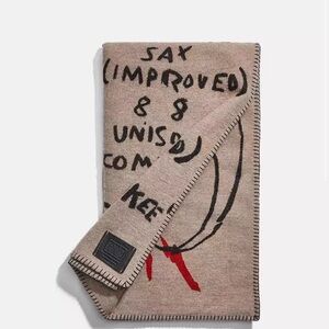 Coach x Jean Michel Basquiat Scarf